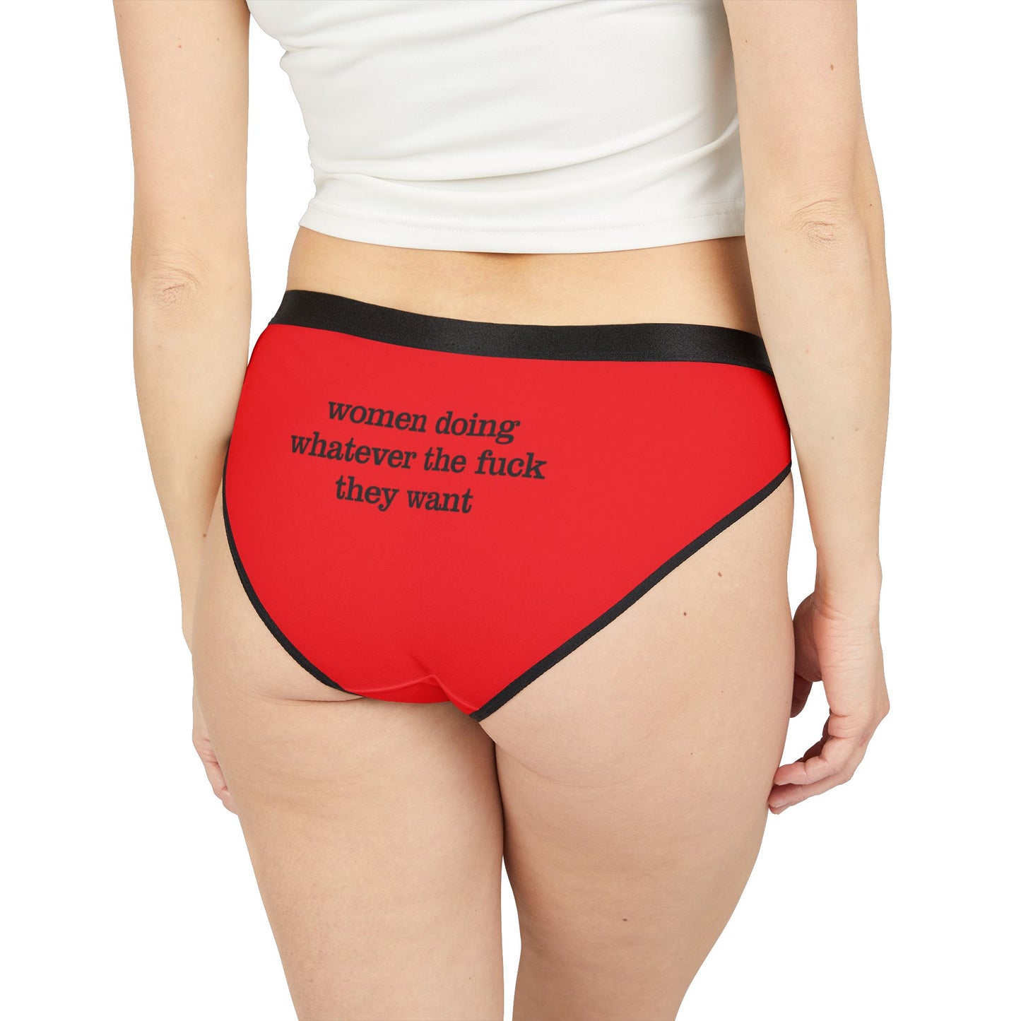 Women Doing Whatever the F* They Want Women's Underwear (AOP)