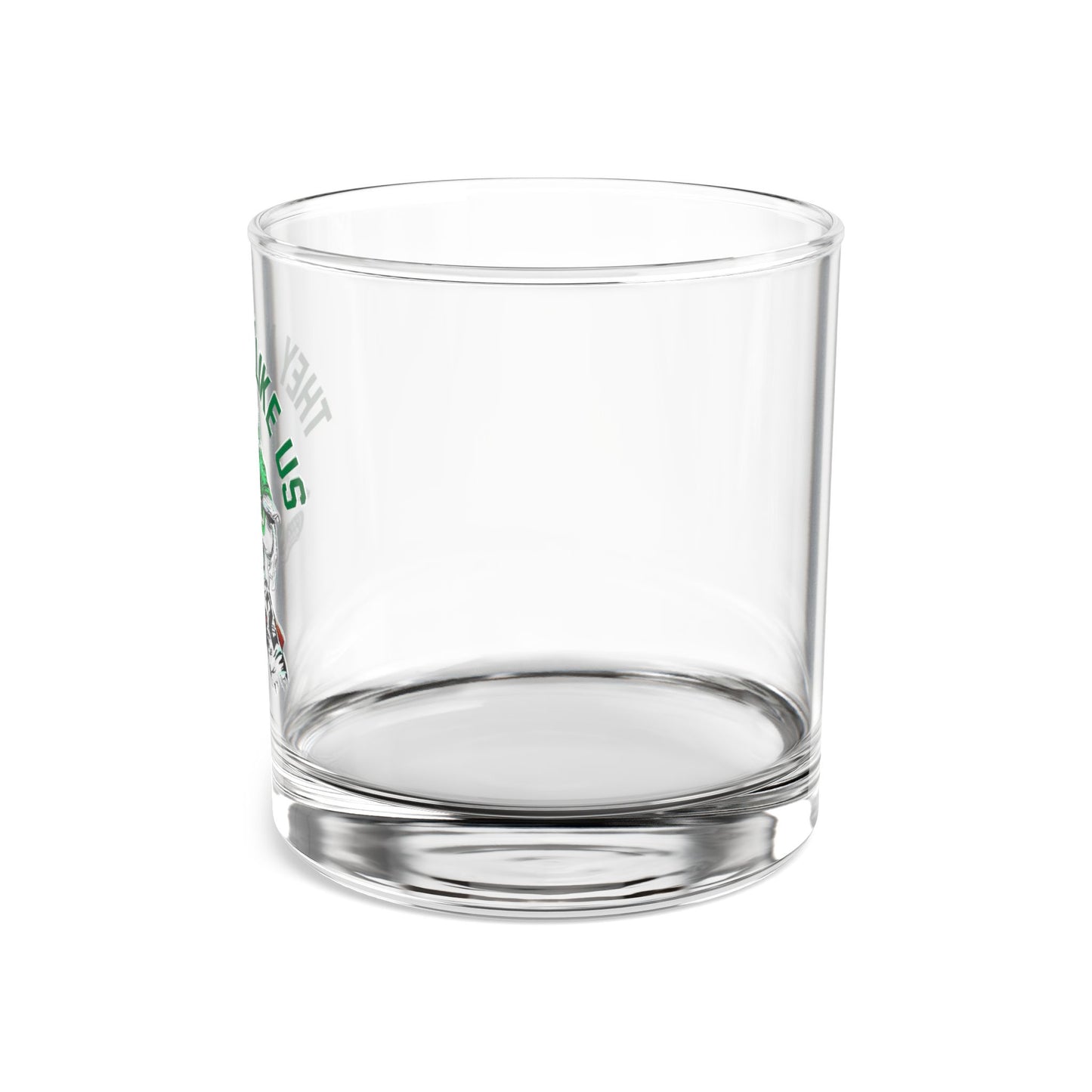 "They Not Like Us" Philadelphia Eagles Rocks Glass, 10oz