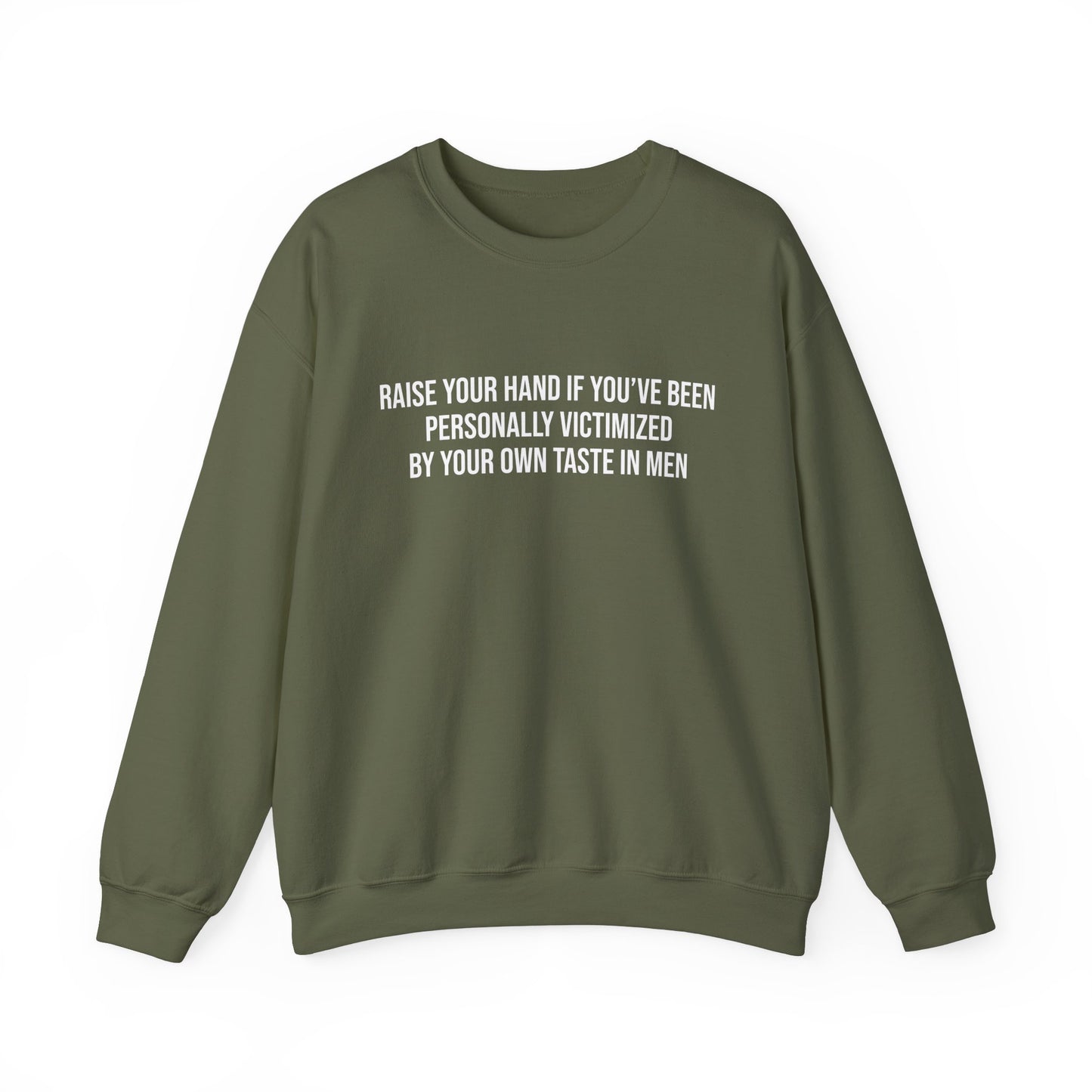 Raise Your Hand Unisex Heavy Blend™ Crewneck Sweatshirt – For Those Who Can Relate
