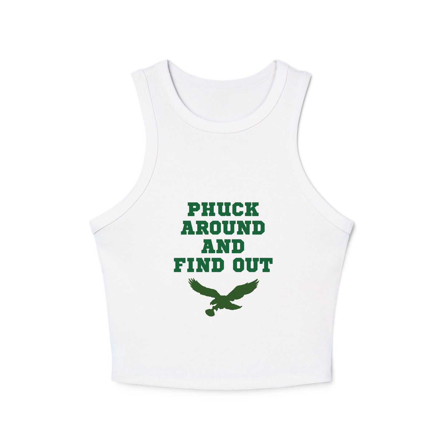 Phuck Around and Find Out – Women's Micro Rib Racer Tank Top