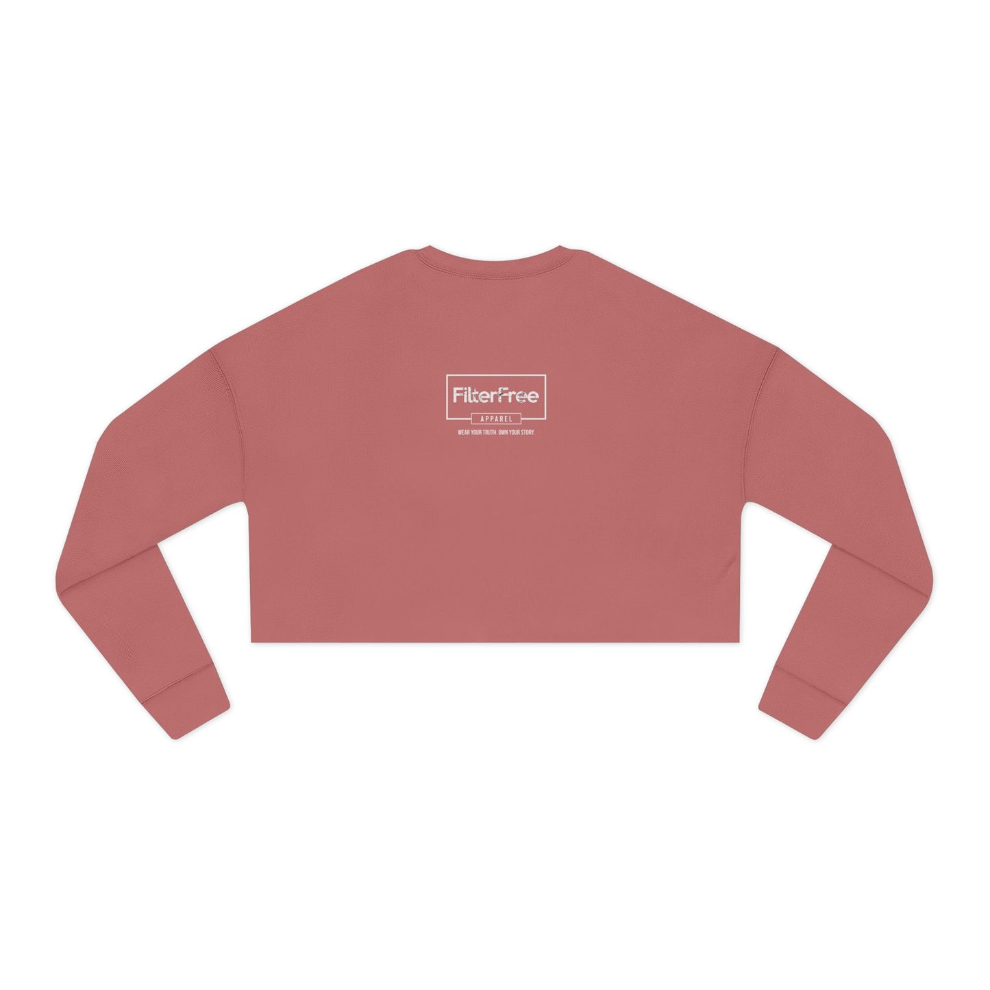 Raise Your Hand – For Those Who Can Relate Women's Cropped Sweatshirt