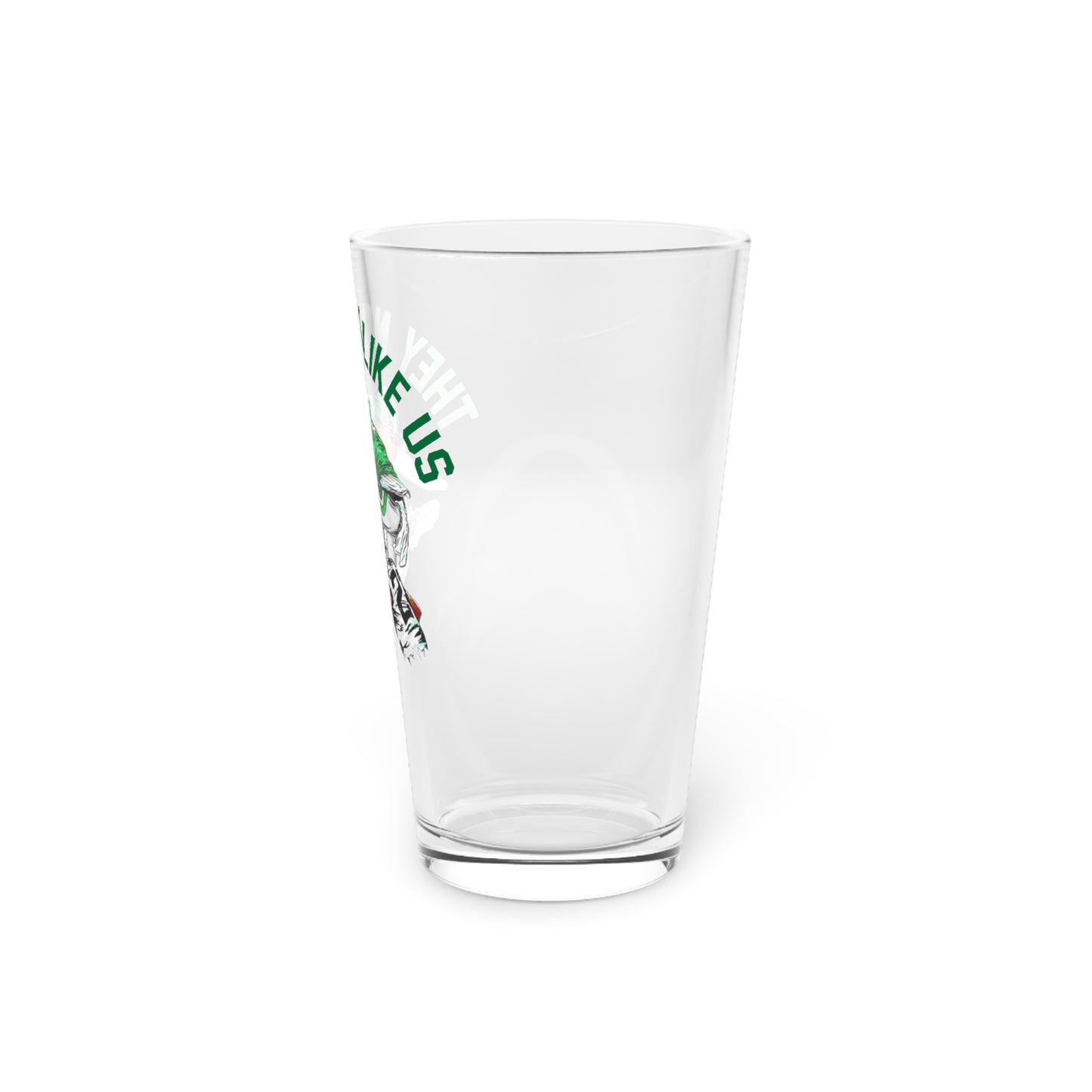 "They Not Like Us" Philadelphia Eagles Pint Glass, 16oz