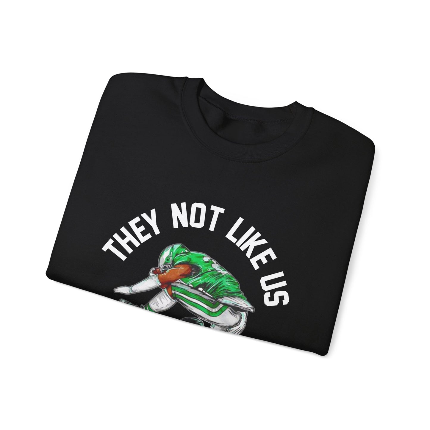"They Not Like Us" Philadelphia Eagles Unisex Heavy Blend™ Crewneck Sweatshirt