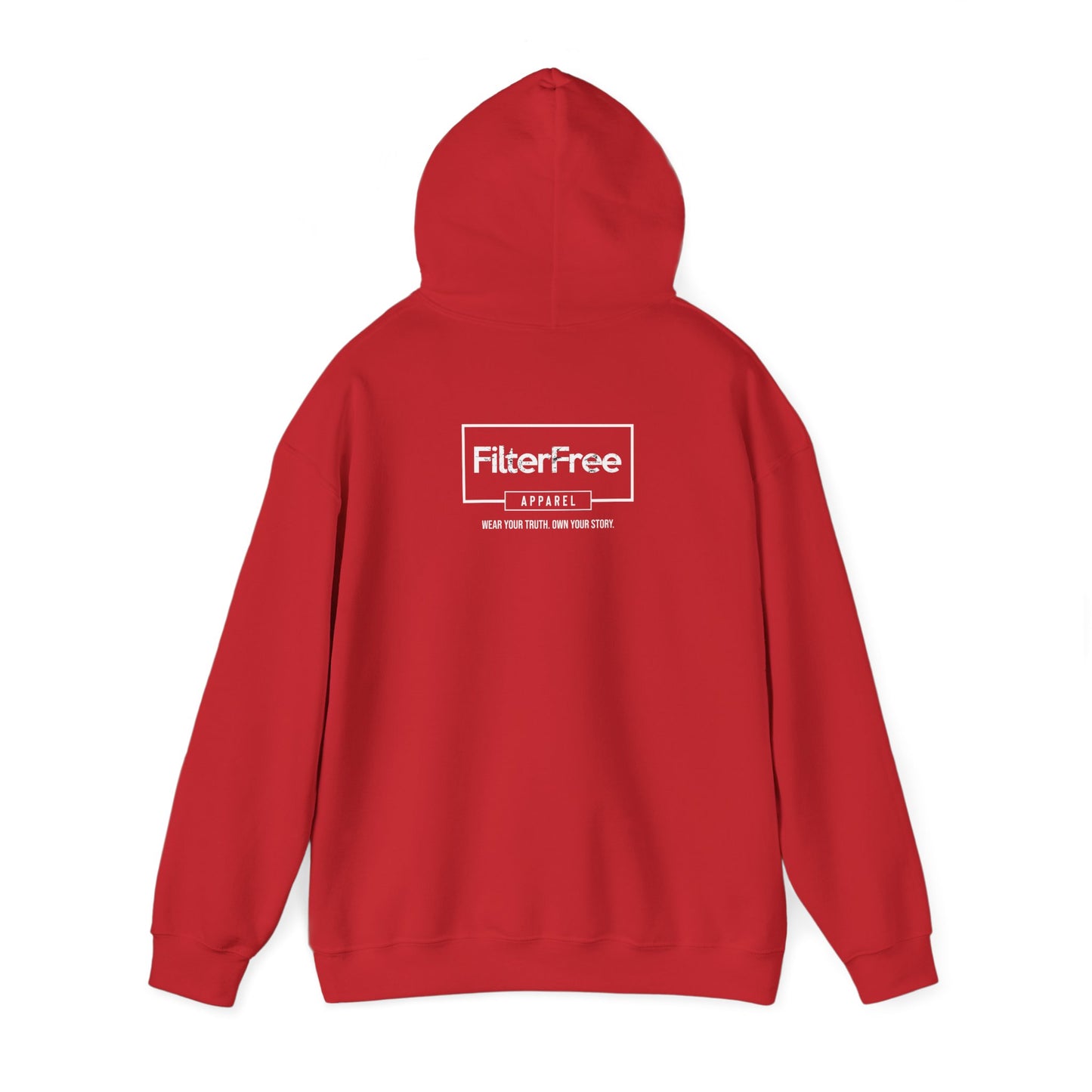 I'm Fine" (Dumpster Fire) Unisex Heavy Blend™ Hooded Sweatshirt
