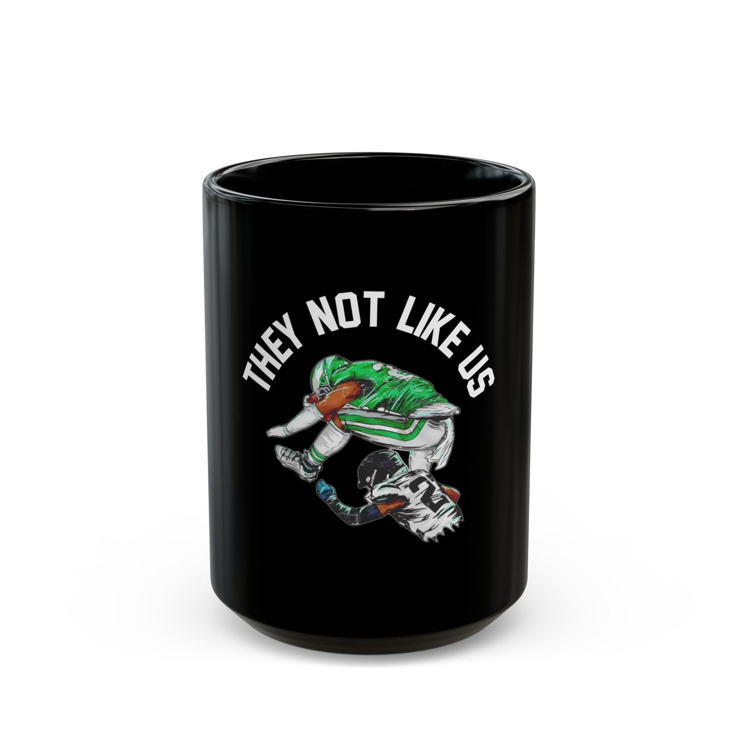 "They Not Like Us" Philadelphia Eagles Coffee Mug Black Mug (11oz, 15oz)