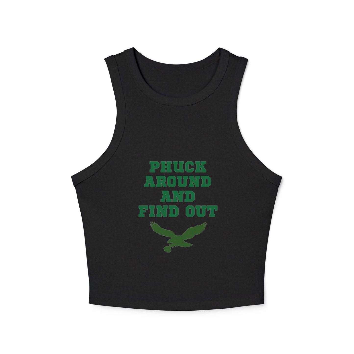 Phuck Around and Find Out – Women's Micro Rib Racer Tank Top