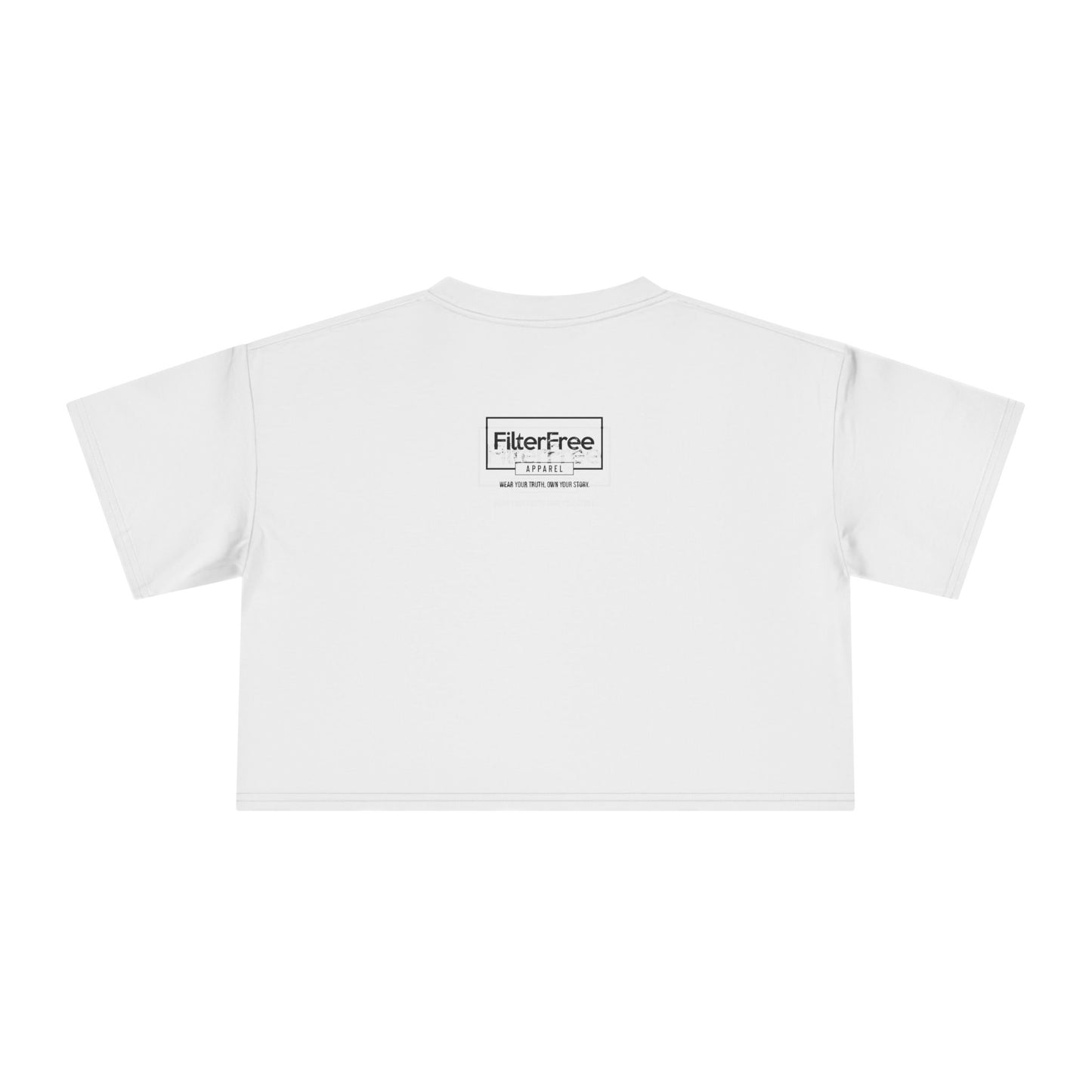 Raise Your Hand Crop Tee – For Those Who Can Relate