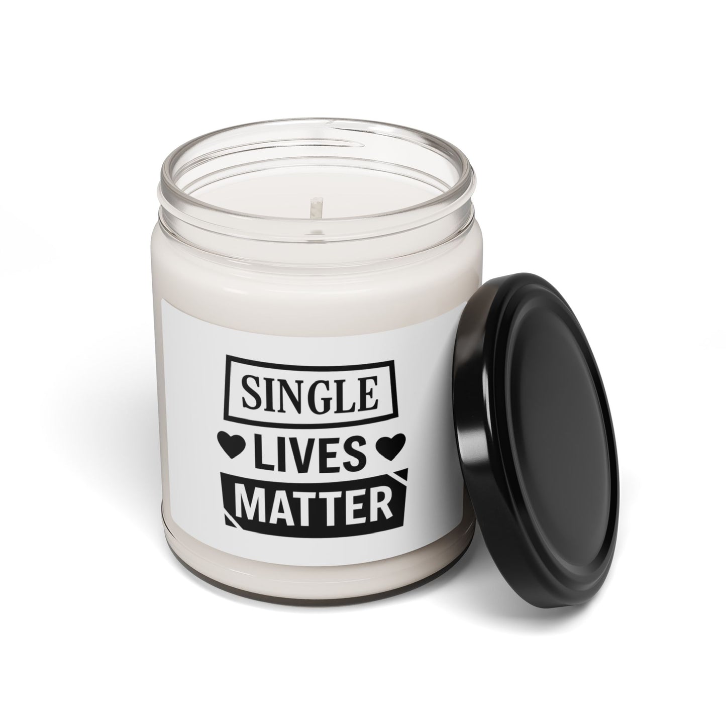 Single Lives Matter Scented Soy Candle, 9oz