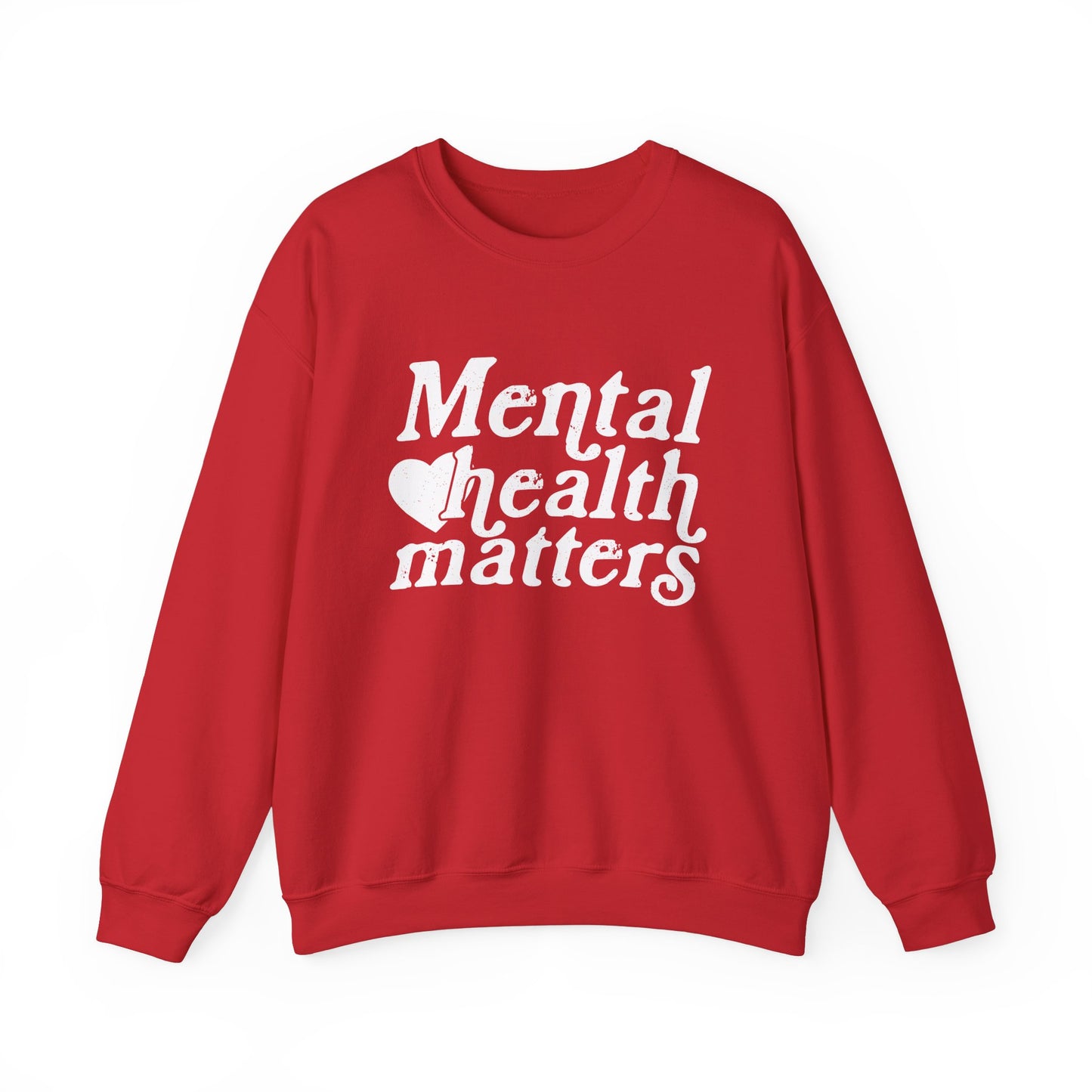 Mental Health Matters Unisex Heavy Blend™ Crewneck Sweatshirt