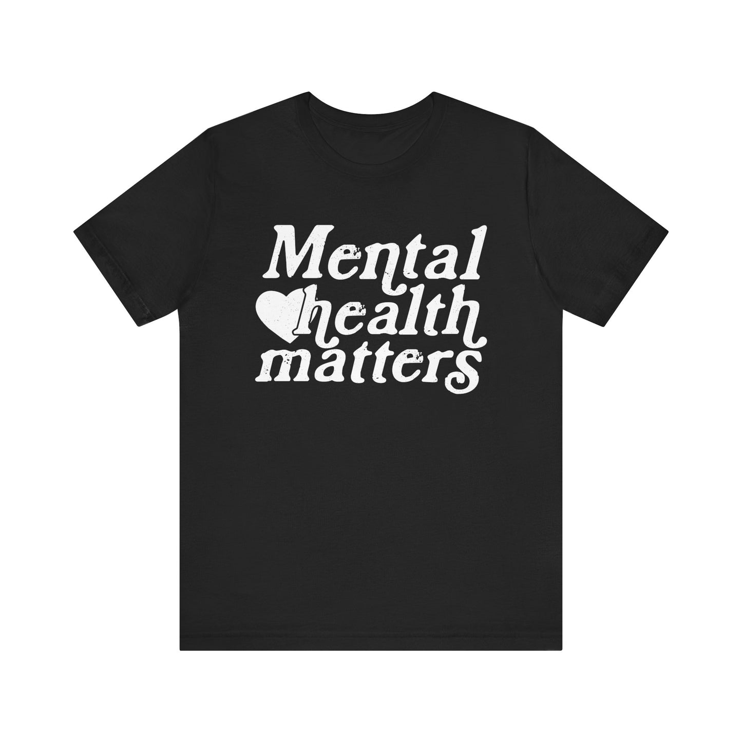 Mental Health Matters Unisex Jersey Short Sleeve Tee