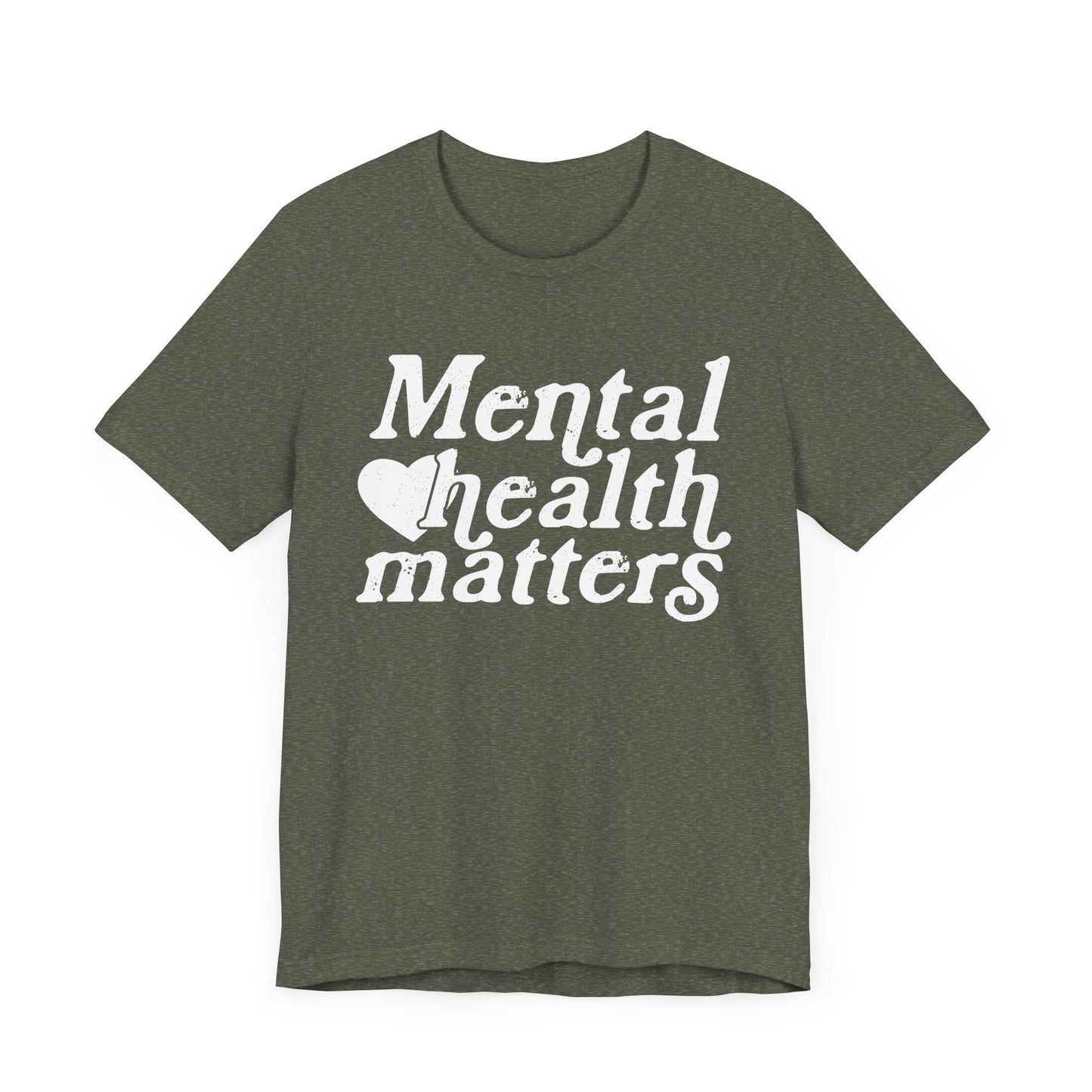 Mental Health Matters Unisex Jersey Short Sleeve Tee