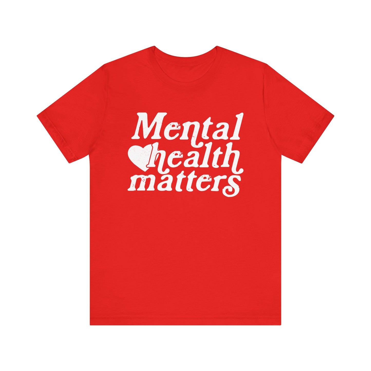 Mental Health Matters Unisex Jersey Short Sleeve Tee